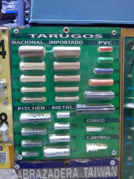 tarugos para concreto